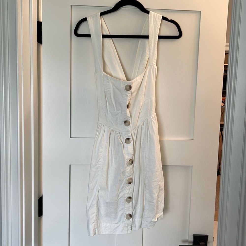Free people mini linen dress
